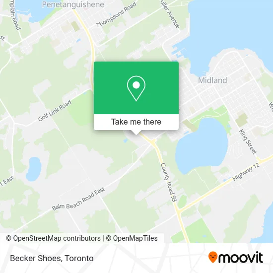 Becker Shoes map