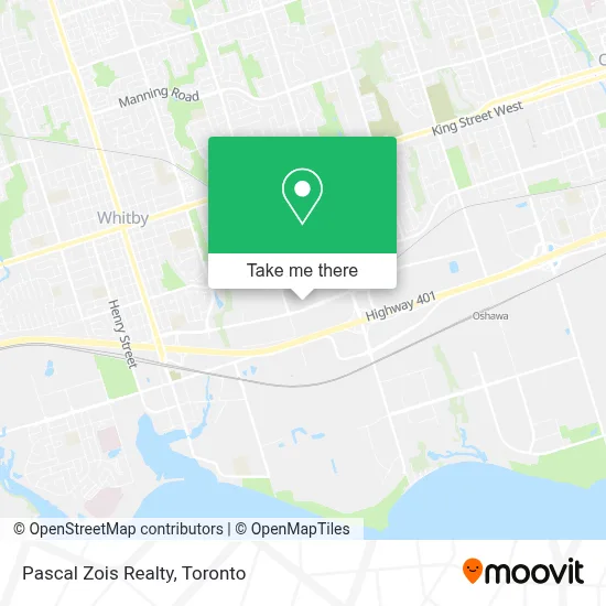 Pascal Zois Realty map