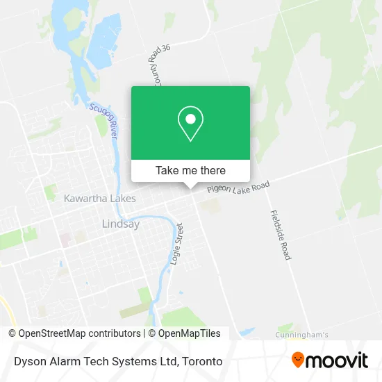 Dyson Alarm Tech Systems Ltd map