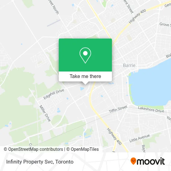Infinity Property Svc map