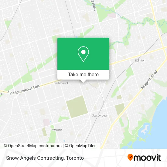 Snow Angels Contracting map
