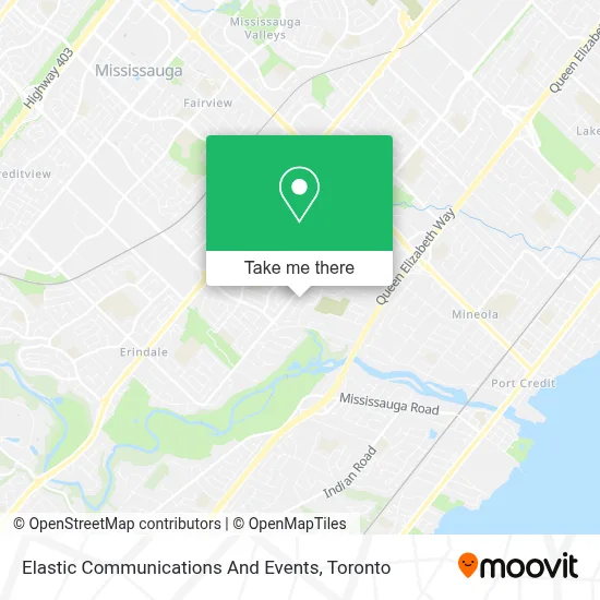 Elastic Communications And Events map