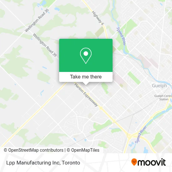 Lpp Manufacturing Inc map