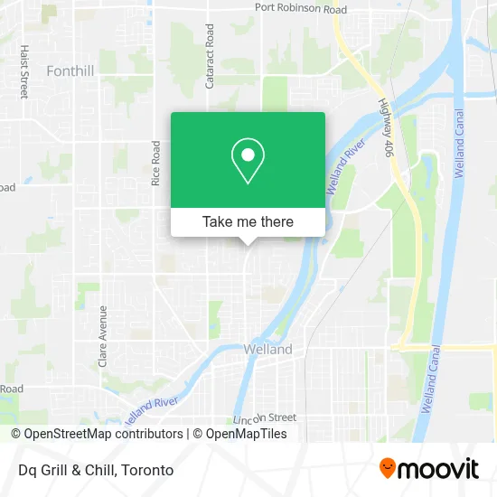 Dq Grill & Chill map