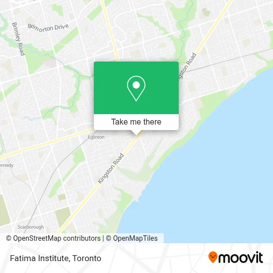 Fatima Institute map
