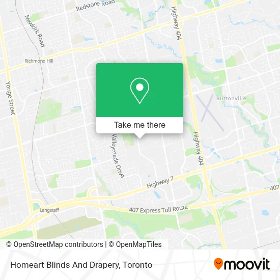 Homeart Blinds And Drapery map