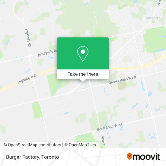 Burger Factory map