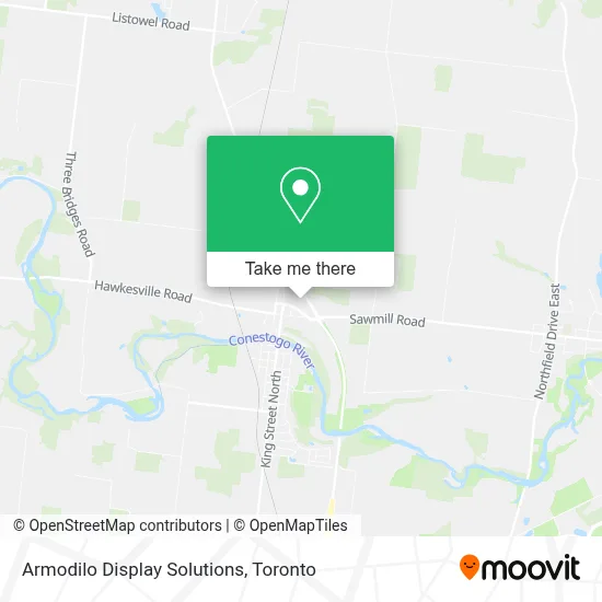 Armodilo Display Solutions map