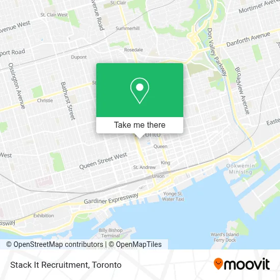Stack It Recruitment map