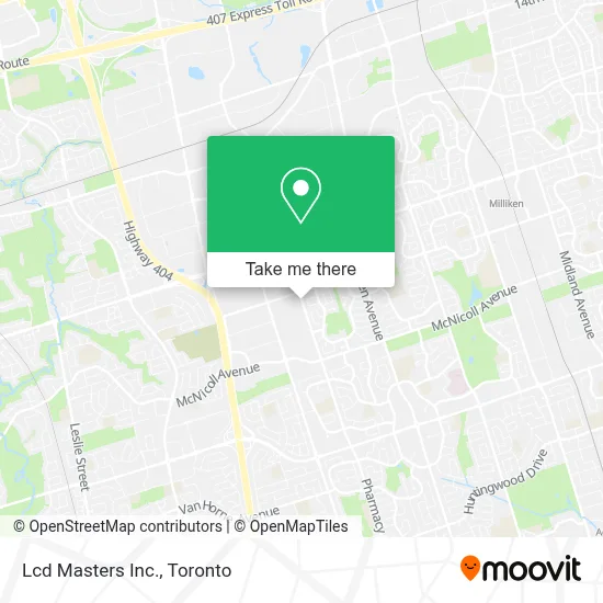 Lcd Masters Inc. map