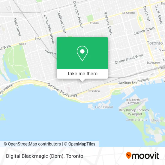 Digital Blackmagic (Dbm) map