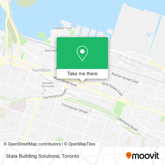 Stala Building Solutions map