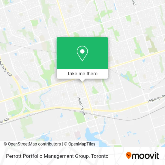 Perrott Portfolio Management Group map
