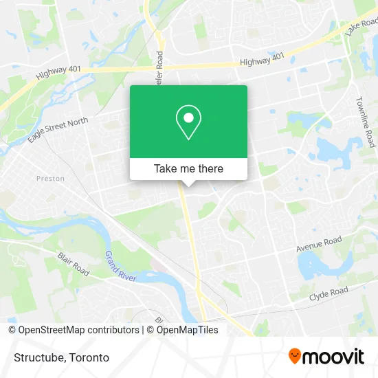 Structube map