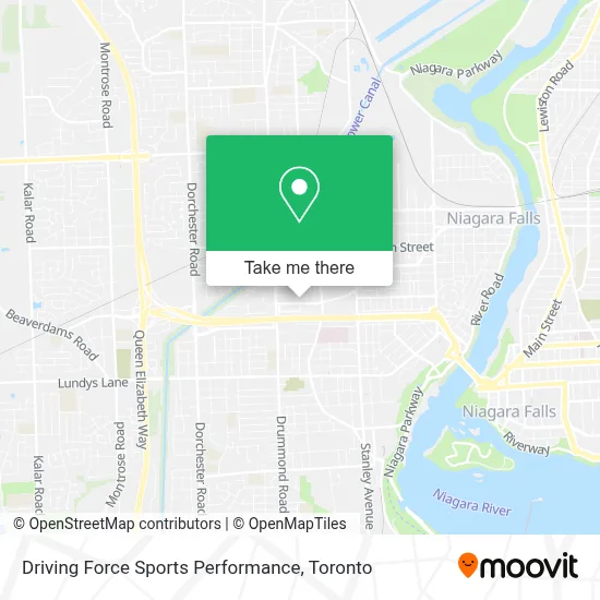 Driving Force Sports Performance map
