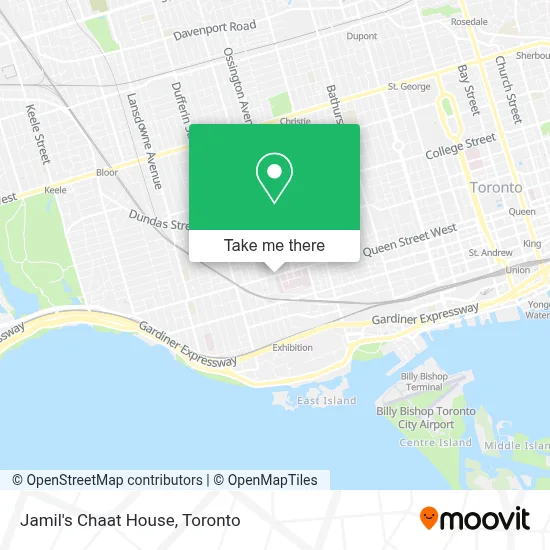 Jamil's Chaat House map