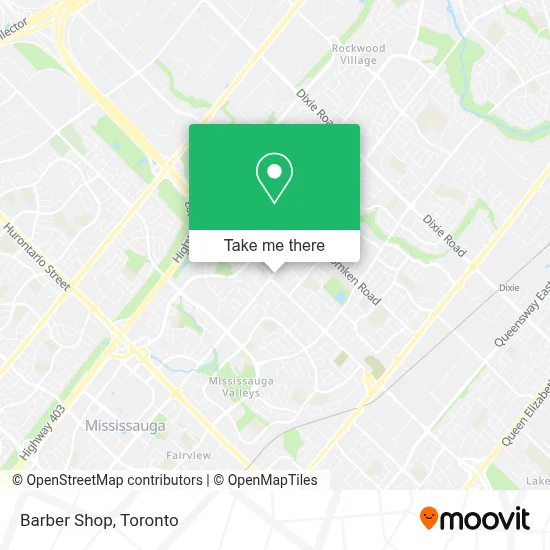Barber Shop map