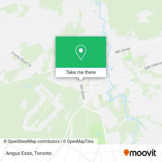 Angus Esso map