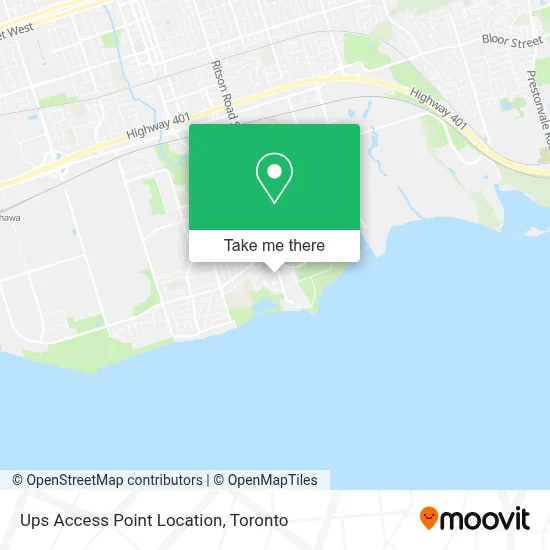 Ups Access Point Location plan