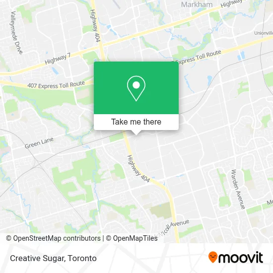 Creative Sugar map