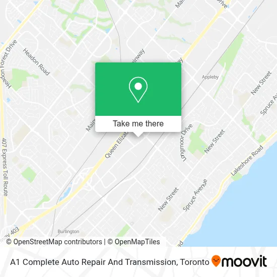 A1 Complete Auto Repair And Transmission map