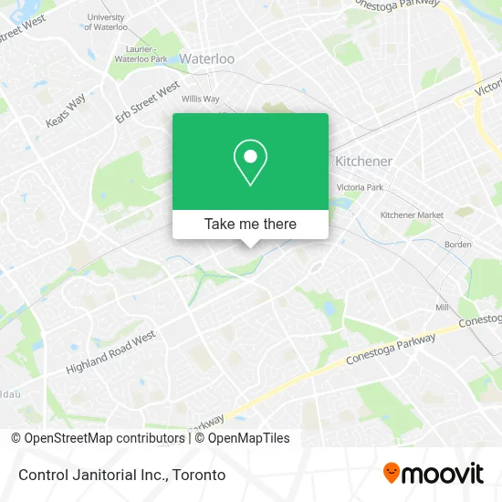 Control Janitorial Inc. map