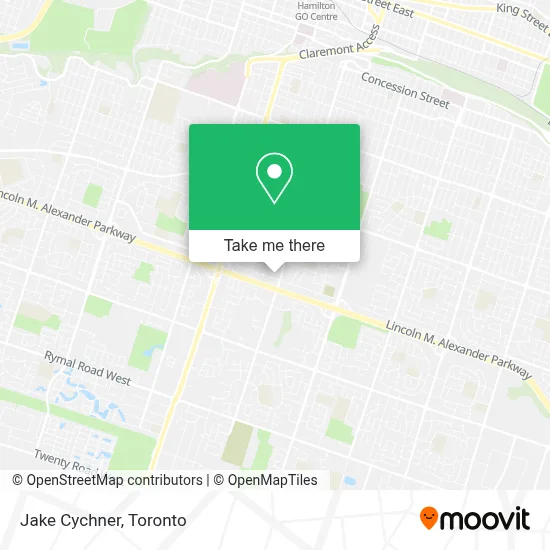 Jake Cychner map