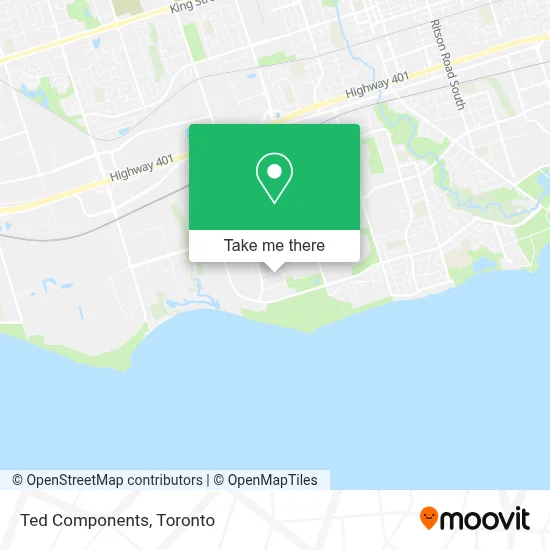 Ted Components map