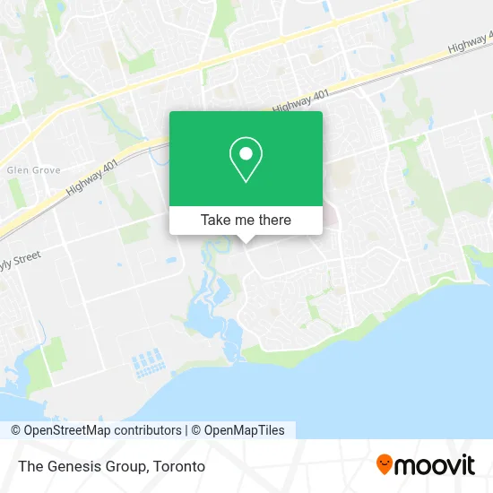 The Genesis Group map