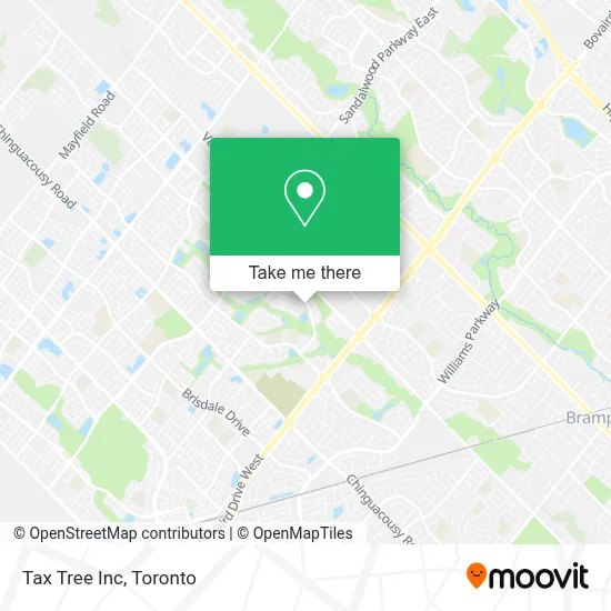 Tax Tree Inc map