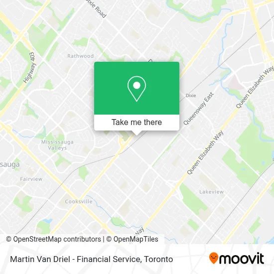 Martin Van Driel - Financial Service map