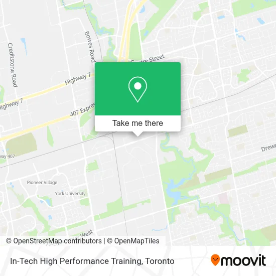 In-Tech High Performance Training plan