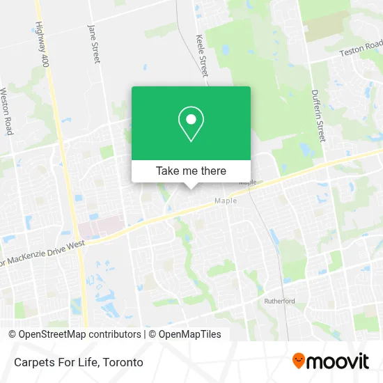 Carpets For Life map