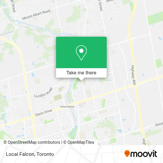 Local Falcon map