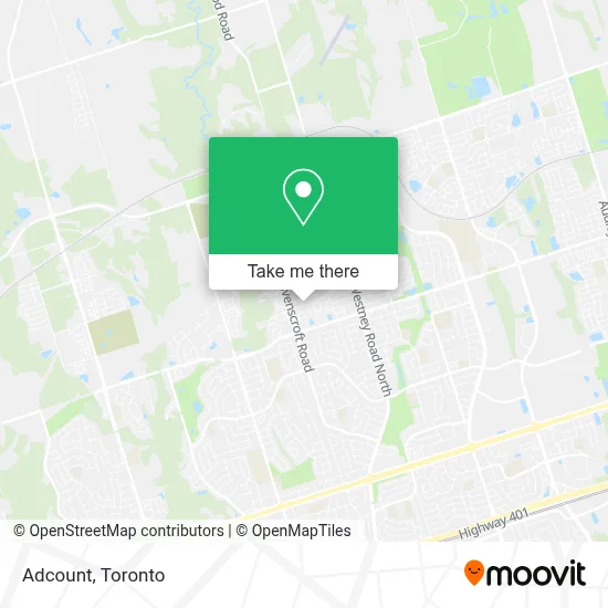 Adcount map