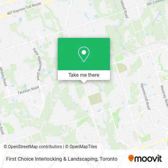 First Choice Interlocking & Landscaping plan