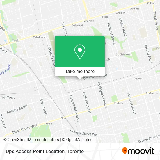 Ups Access Point Location plan