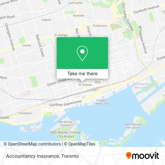 Accountancy Insurance map