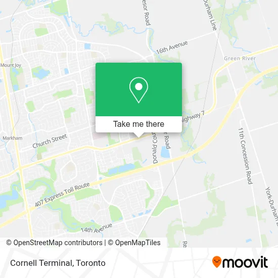 Cornell Terminal map