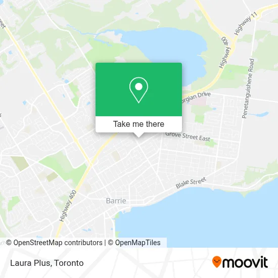 Laura Plus map