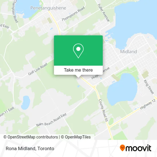 Rona Midland map