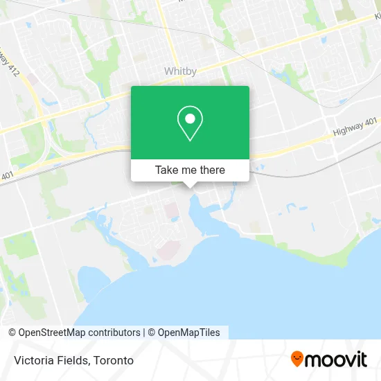 Victoria Fields map