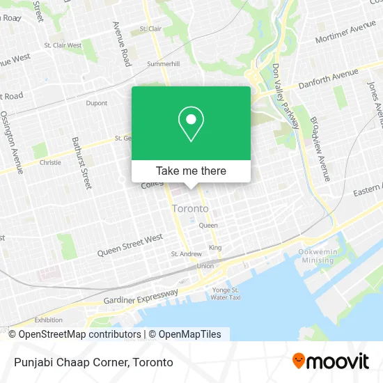 Punjabi Chaap Corner map