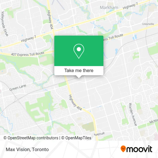 Max Vision map