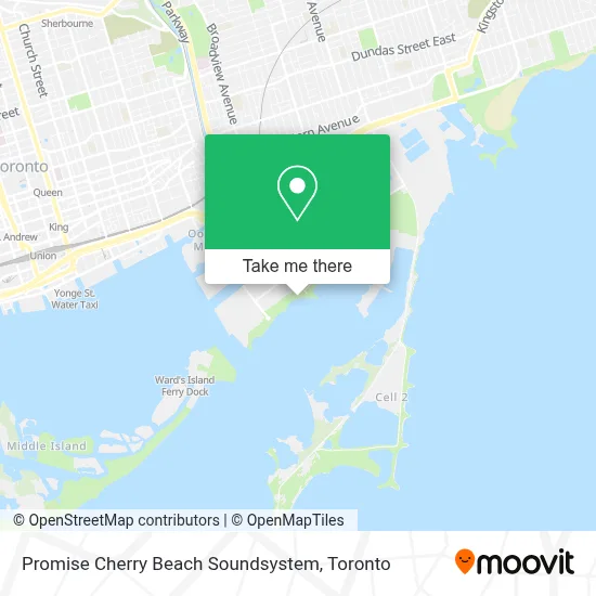 Promise Cherry Beach Soundsystem map