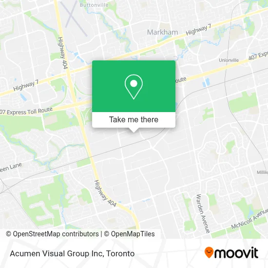 Acumen Visual Group Inc map