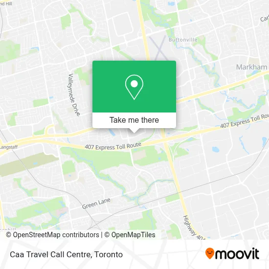 Caa Travel Call Centre map