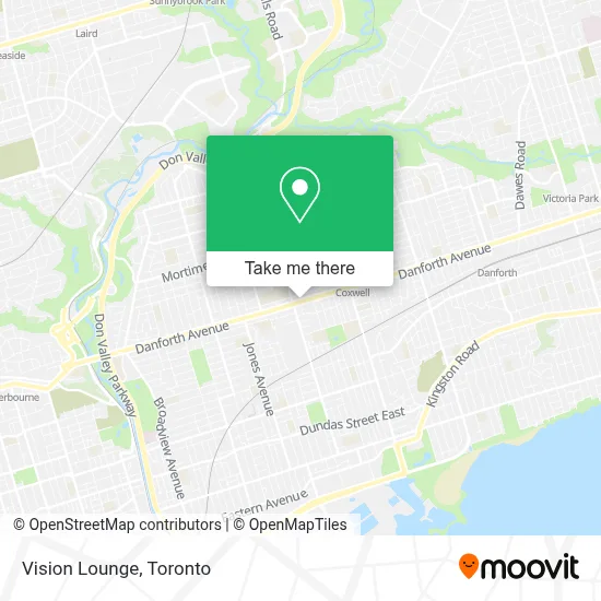 Vision Lounge map