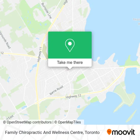 Family Chiropractic And Wellness Centre map