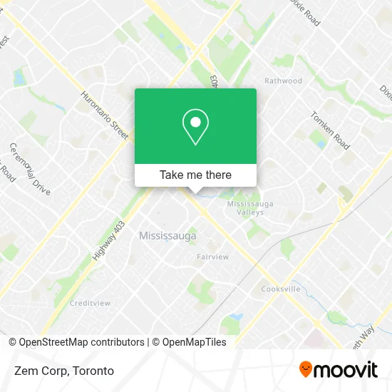 Zem Corp map
